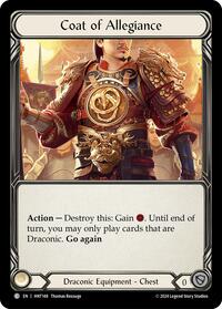 Coat of Allegiance #HNT148