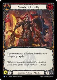 March of Loyalty (Red) #HNT153
