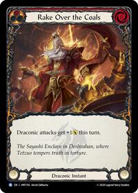 Rake Over the Coals (Red) #HNT156