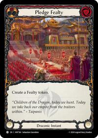 Pledge Fealty (Red) #HNT164