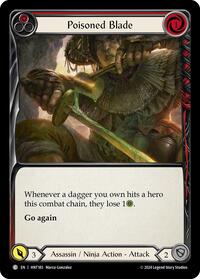 Poisoned Blade (Red) #HNT185