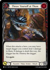 Throw Yourself at Them (Blue) #HNT190