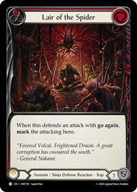 Lair of the Spider (Red) #HNT191