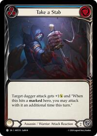 Take a Stab (Blue) #HNT213