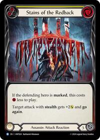 Stains of the Redback (Yellow) #HNT024