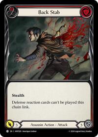 Back Stab (Red) #HNT029