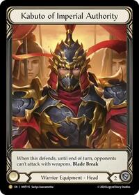 Kabuto of Imperial Authority (Extended Art) #HNT115
