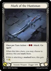 Mark of the Huntsman // Kunai of Retribution #HNT010//HNT056