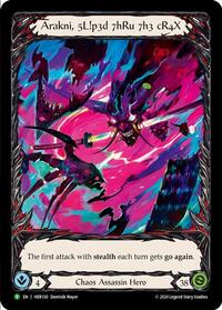 Arakni, 5L!p3d 7hRu 73h cR4X (Extended Art) #HER130