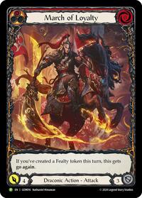 March of Loyalty (Red) #GEM016