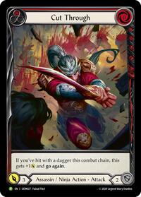 Cut Through (Red) #GEM027
