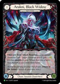 Arakni, Black Widow (Extended Art) - LGS376 #LGS376