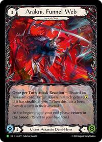 Arakni, Funnel Web (Extended Art) - LGS377 #LGS377