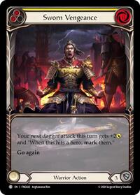 Sworn Vengeance (Yellow) (Extended Art) #FNG022