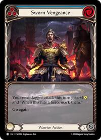 Sworn Vengeance (Blue) (Extended Art) #FNG026