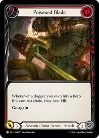 Poisoned Blade (Red) #CIN017