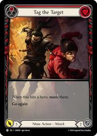 Tag the Target (Red) (Extended Art) #CIN020