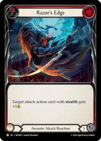 Razor's Edge (Red) #WOD013