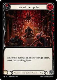 Lair of the Spider (Red) #WOD017