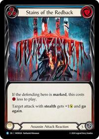 Stains of the Redback (Blue) #WOD024
