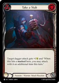 Take a Stab (Blue) #WOD025