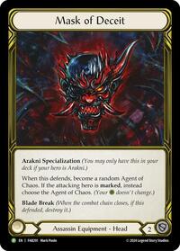 Mask of Deceit - FAB291 #FAB291