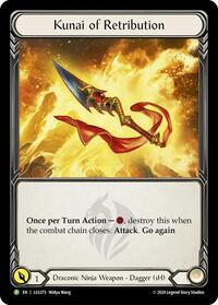 Kunai of Retribution - LGS373 #LGS373