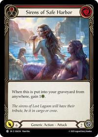 Sirens of Safe Harbor (Red) #SEA226
