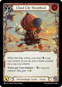 Cloud City Steamboat (Red) #SEA015