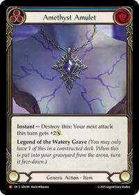 Amethyst Amulet #SEA189