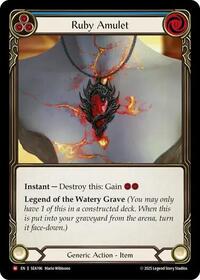 Ruby Amulet #SEA196