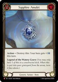 Sapphire Amulet #SEA197