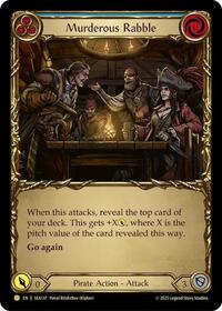 Murderous Rabble (Treasure) #SEA137