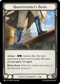Quartermaster's Boots (Treasure) #SEA185