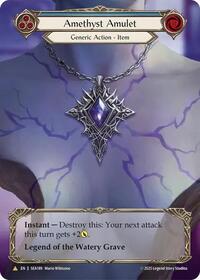 Amethyst Amulet (Treasure) #SEA189