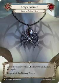 Onyx Amulet (Treasure) #SEA191