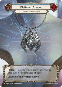 Platinum Amulet (Treasure) #SEA194