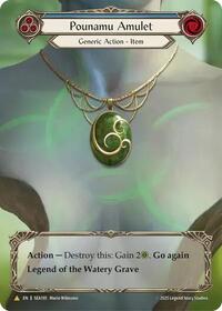 Pounamu Amulet (Treasure) #SEA195