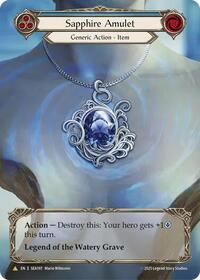 Sapphire Amulet (Treasure) #SEA197