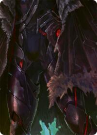 Uzuri, Switchblade // Emperor, Dracai of Aesir Double Sided Art Card (Middle Center)