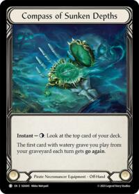 Compass of Sunken Depths // Treasure Island #SEA045//SEA247