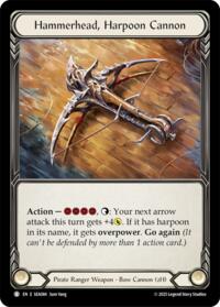 Hammerhead, Harpoon Cannon // Redspine Manta #SEA084//SEA094