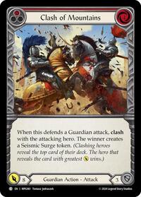Clash of Mountains (Red) #MPG061