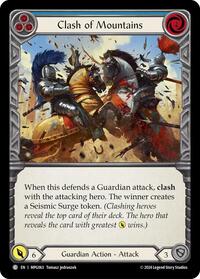 Clash of Mountains (Blue) #MPG063