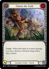 Flatten the Field (Yellow) #MPG077