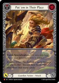 Put 'Em In Their Place (Extended Art) #MPG018