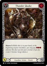 Thunder Quake (Red) #MPG088