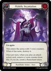 Malefic Incantation (Red) #AVS015