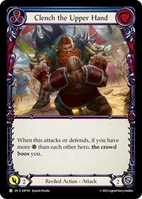 Clench the Upper Hand (Blue) #SUP103