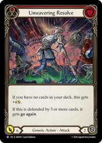Unwavering Resolve #SUP218